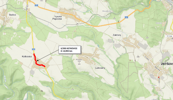 II/393 Ketkovice