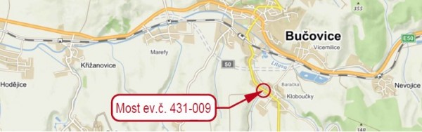 II/431 Kloboučky, most ev.č. 431-009