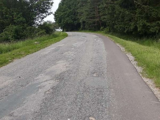 II/411 Korolupy - Uherčice, extravilán