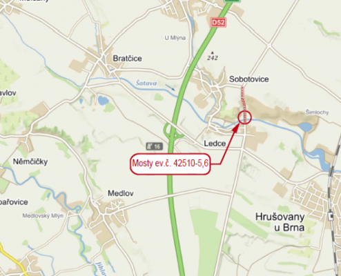 III/42510 Ledce, mosty 42510-5,6