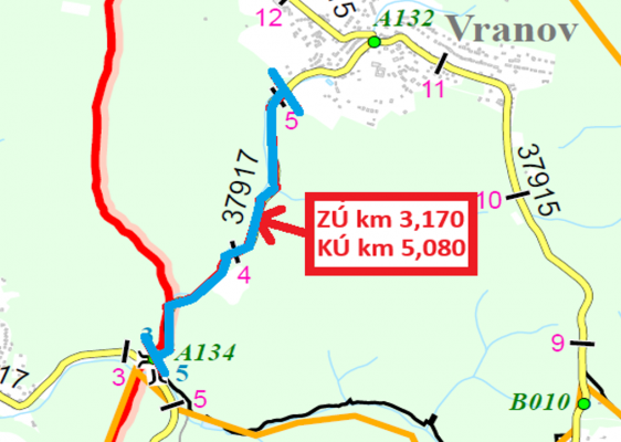 III/37917 Lelekovice - Vranov