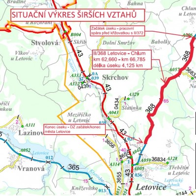 II/368 Letovice - Chlum
