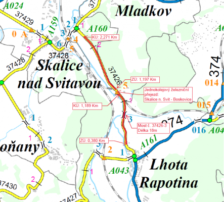 III/37426 Lhota Rapotina - Skalice