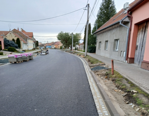 III/4133 a III/3967 Loděnice - průtah, 1. stavba