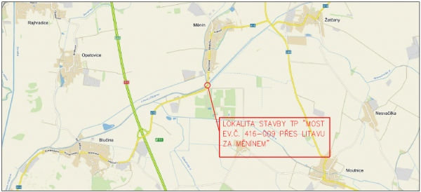 II/416 Měnín - Blučina, most přes Litavu ev.č. 416-009