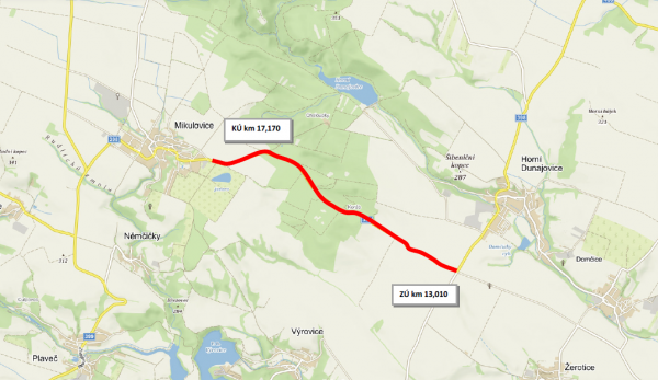Mikrokoberce 2022 - kř. III/39918 Horní Dunajovice - Mikulovice