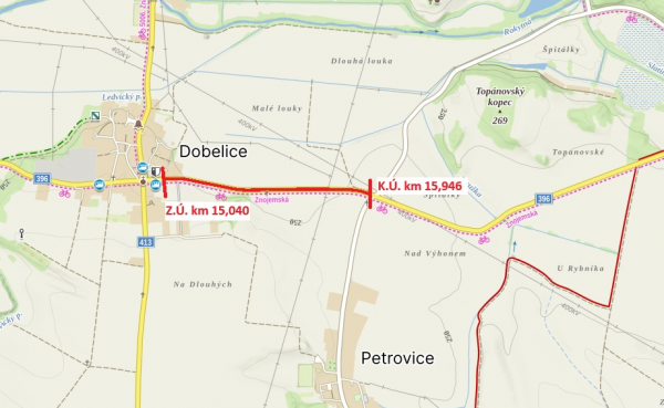 Mikrokoberce 2026 - II/396 Dobelice - Petrovice