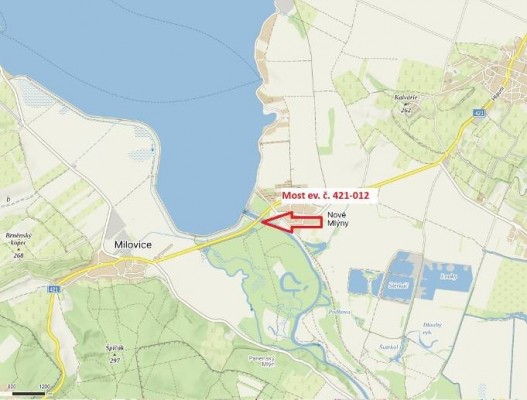 II/421 Most ev.č. 421-012 přes Dyji za Novými Mlýny