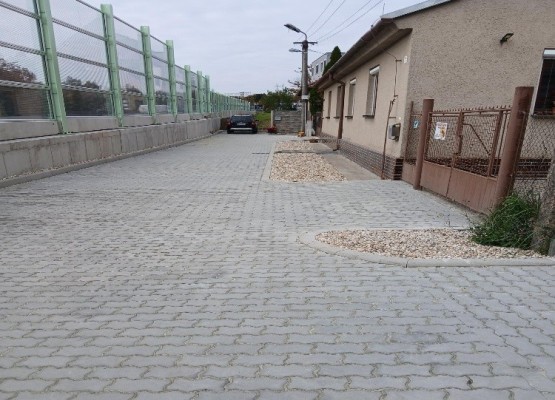 II/152 Modřice, protihluková stěna