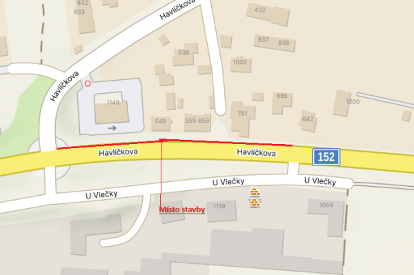 II/152 Modřice, protihluková stěna