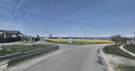 III/15275 Moravany okružní křižovatka