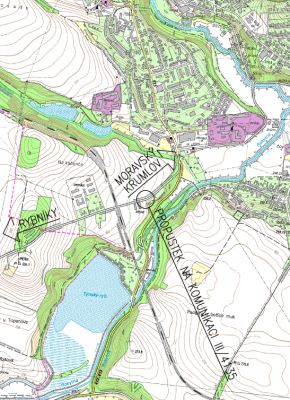 II/413 Moravský Krumlov propustek