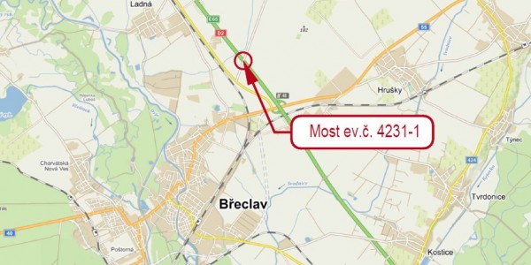 III/4231 Most ev.č. 4231-1 u Břeclavi