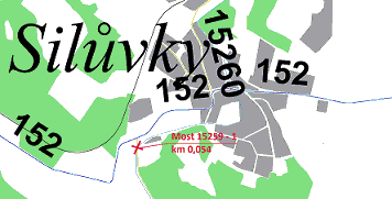 III/15259 Most přes Šatavu u Silůvek ev.č 15259-1