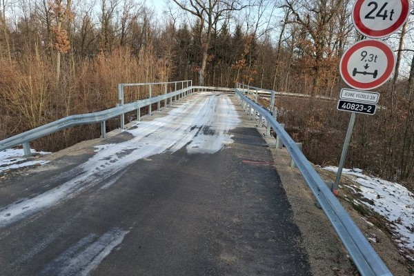 III/40823 Olbramkostel, most 40823-2