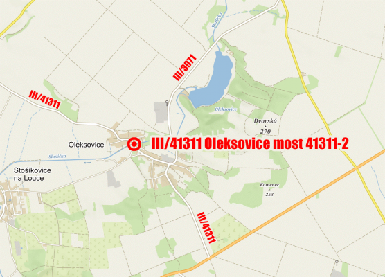 III/41311 Oleksovice, most ev.č. 41311-2