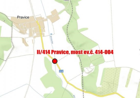 II/414 Pravice, most ev.č. 414-004