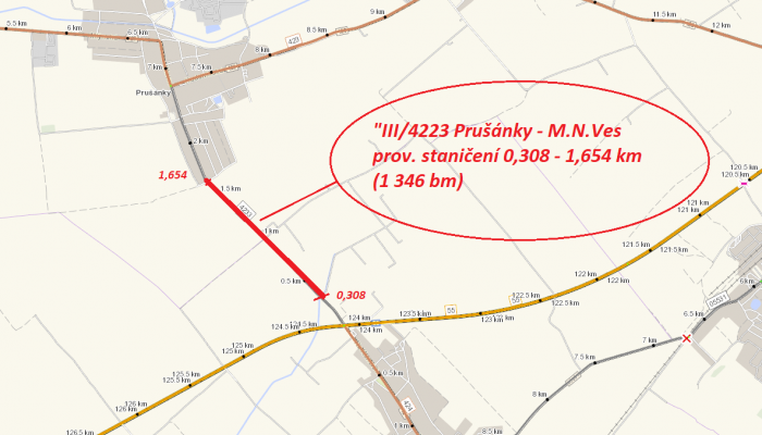 III/4233 Prušánky - M. N. Ves