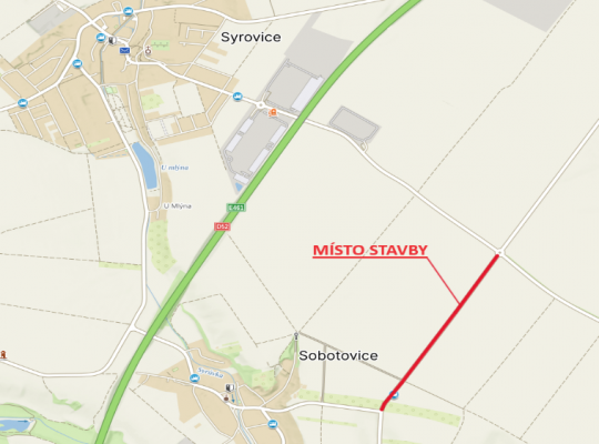 III/42510 Rajhrad - OK Syrovice, SO 102