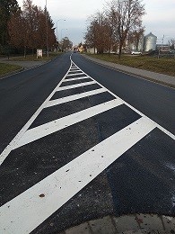 II/425 Rajhrad průtah - protihlukový koberec