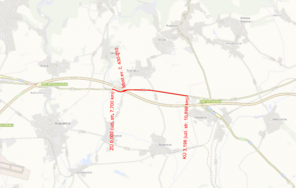 II/430 Rohlenka - Holubice