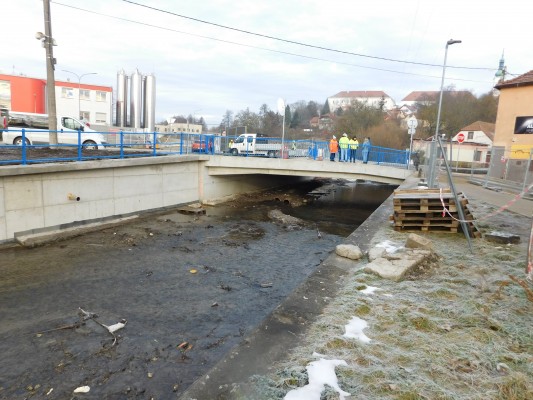 III/3941 Rosice, most 3941-1, 1. stavba