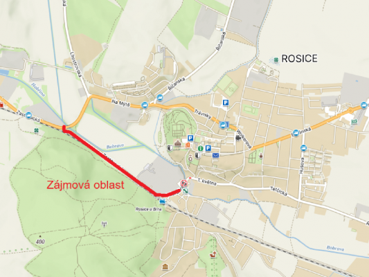 III/3941 Rosice, ul. Nádražní a III/3941 Rosice, most 3941-1, 2. etapa