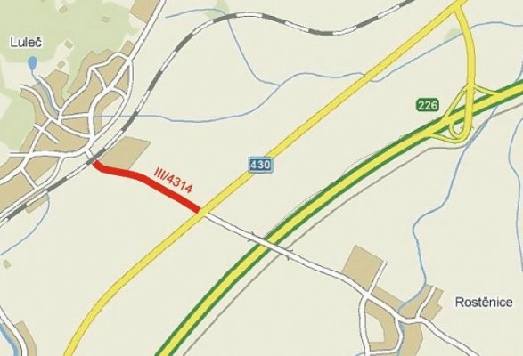 III/4314 Rostěnice - Luleč