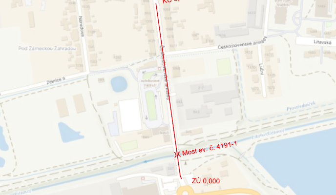 III/4191 Slavkov u Brna, ul. ČS armády