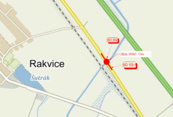 II/425 Starovičky - Rakvice - Břeclav, most ev.č. 425-016