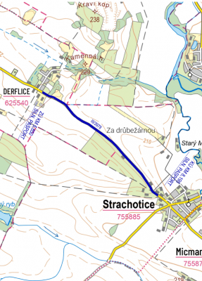 III/3978 Derflice - Strachotice