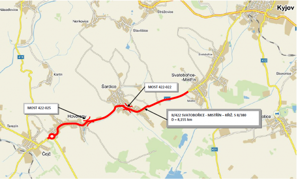 II/422 Svatobořice - Mistřín - křiž. s II/380