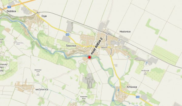 III/40834 Tasovice, most 40834-2