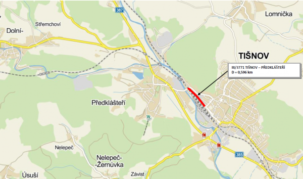 III/3771 Tišnov – Předklášteří