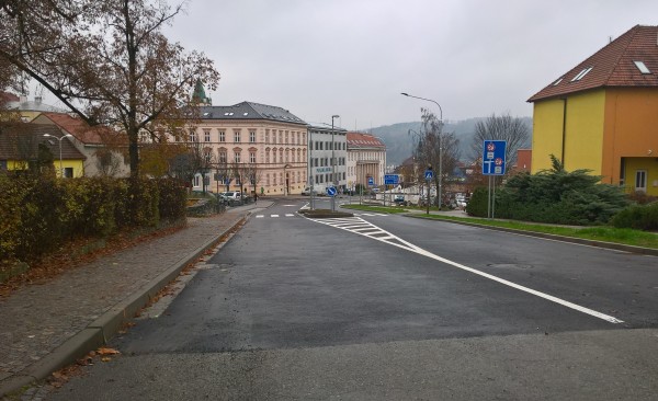 II/377 Tišnov OK - ul. Riegrova, Černohorská