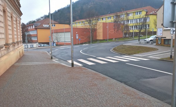 II/377 Tišnov OK - ul. Riegrova, Černohorská