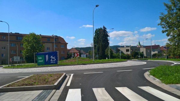 II/377 Tišnov OK - ul. Riegrova, Černohorská