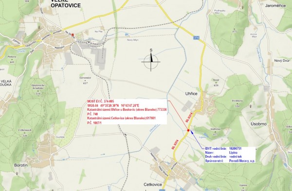 II/374 Uhřice, most ev.č. 374-005