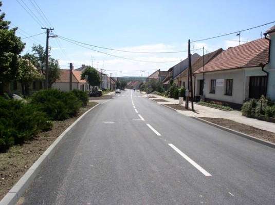 II/396 Vémyslice, průtah