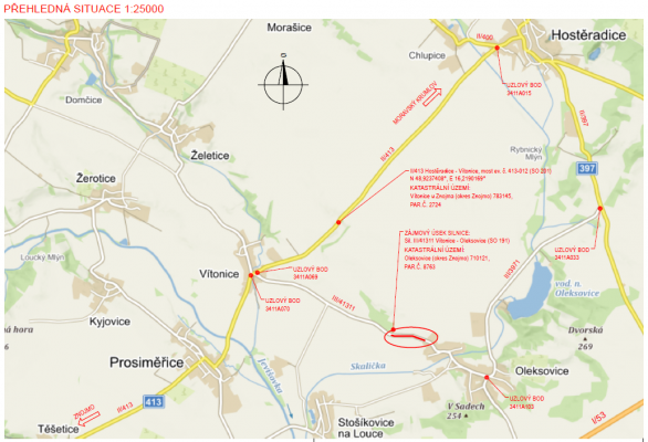 II/413 Vítonice most ev.č. 413-012