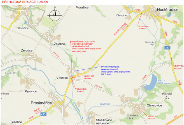 II/413 Vítonice most ev.č. 413-013