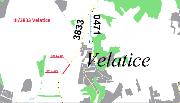 III/3833 Velatice