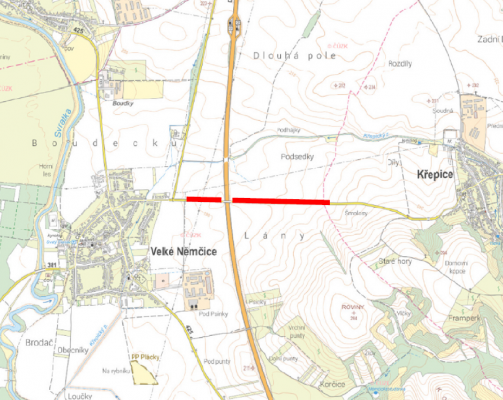 II/381 Velké Němčice - Křepice