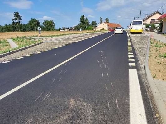 II/408 Vracovice, průtah