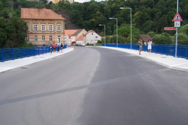 II/398 Vranov nad Dyjí průtah, most ev.č. 398-020