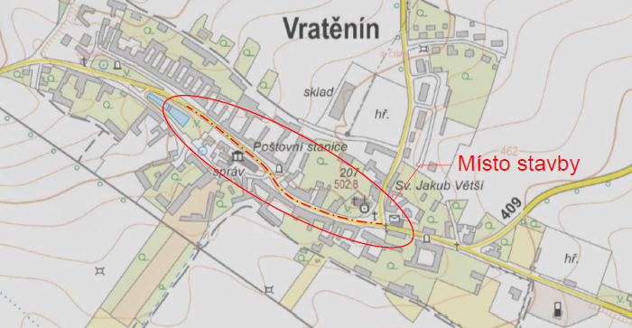 II/409 Vratěnín