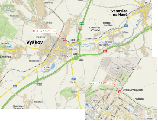 III/0462 Vyškov, most ev.č. 0462-14