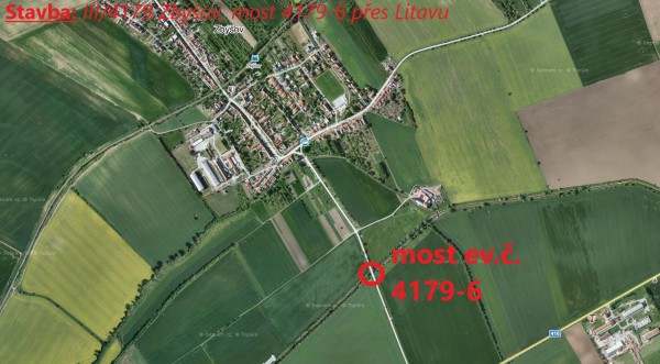 III/4179 Zbýšov, most ev.č. 4179-6 přes Litavu