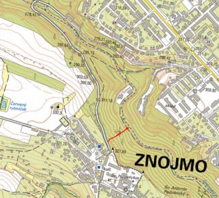 III/40819 Znojmo, Hradiště sanace svahu