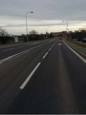 II/361 Znojmo ul. Přímětická a ul. Hlavní